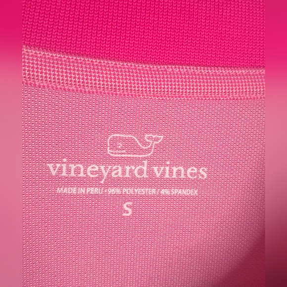 Vineyard Vines Polo Shirt | Pink |Size Small NWOT - Picture 4 of 9